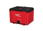 Milwaukee PACKOUT 48-22-8445 Tool Cabinet, 50 lb, 20 in OAW, 15 in OAH, 15 in OAD, Polymer, Black/Red Black/Red