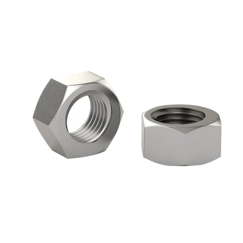 Reliable HMNS832MR Hex Nut, UNC-UNF Thread, 8-32 Thread, Stainless Steel, 18-8 Grade