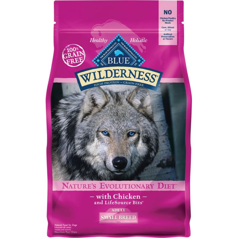 Blue Buffalo Wilderness Grain-Free Small Breed Adult Dry Dog Food