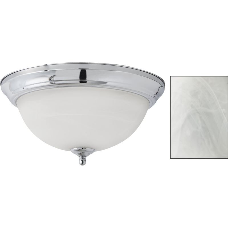 Home Impressions 13 In. Flush Mount Ceiling Light Fixture 13 In. W. X 6-1/4 In. H.
