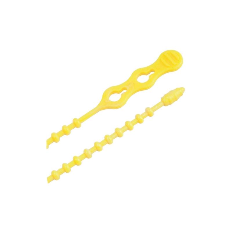 GB 45-12BEADYW Cable Tie, Resin, Safety Yellow Safety Yellow