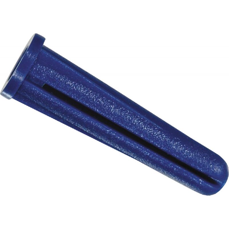Hillman PHP SMS Blue Conical Plastic Anchor #8 - #10 Thread, Blue