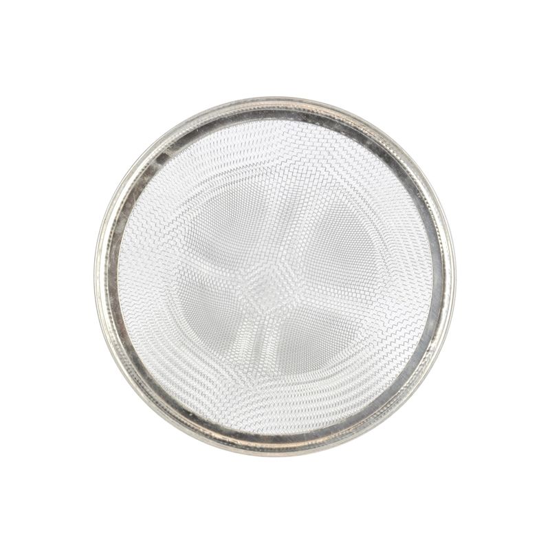 Danco 88822 Mesh Strainer, 4-1/2 in Dia, Stainless Steel, 4-1/2 in Mesh, For: 4-1/2 in Drain Opening Kitchen Sink (Pack of 3)