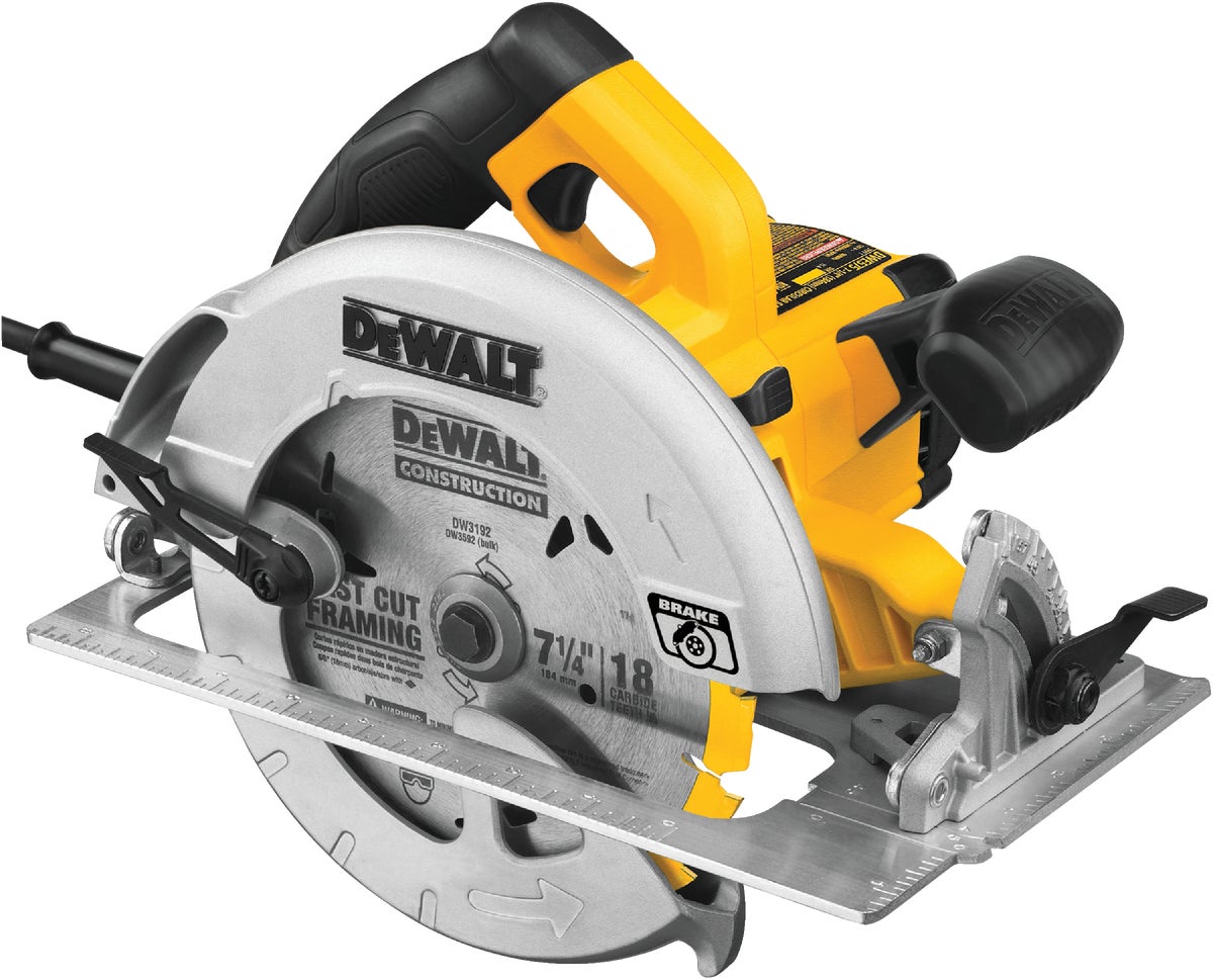 Genesis GCS130 13-Amp 7-1 4-In. Circular Saw with 24T Carbide Tipped Blade, Rip Guide, Blade Wrench, and Year - 1