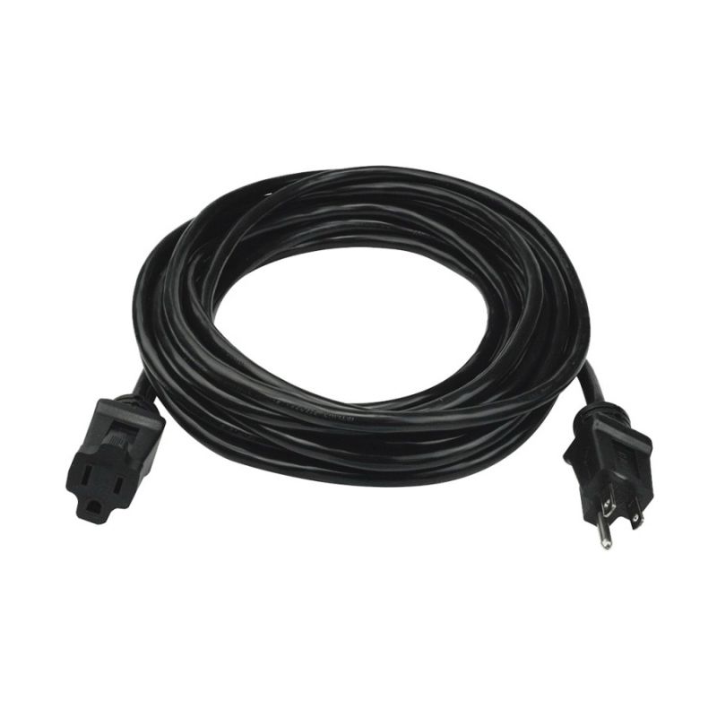 Buy PowerZone OR532725 Extension Cord, 25 ft L, Black