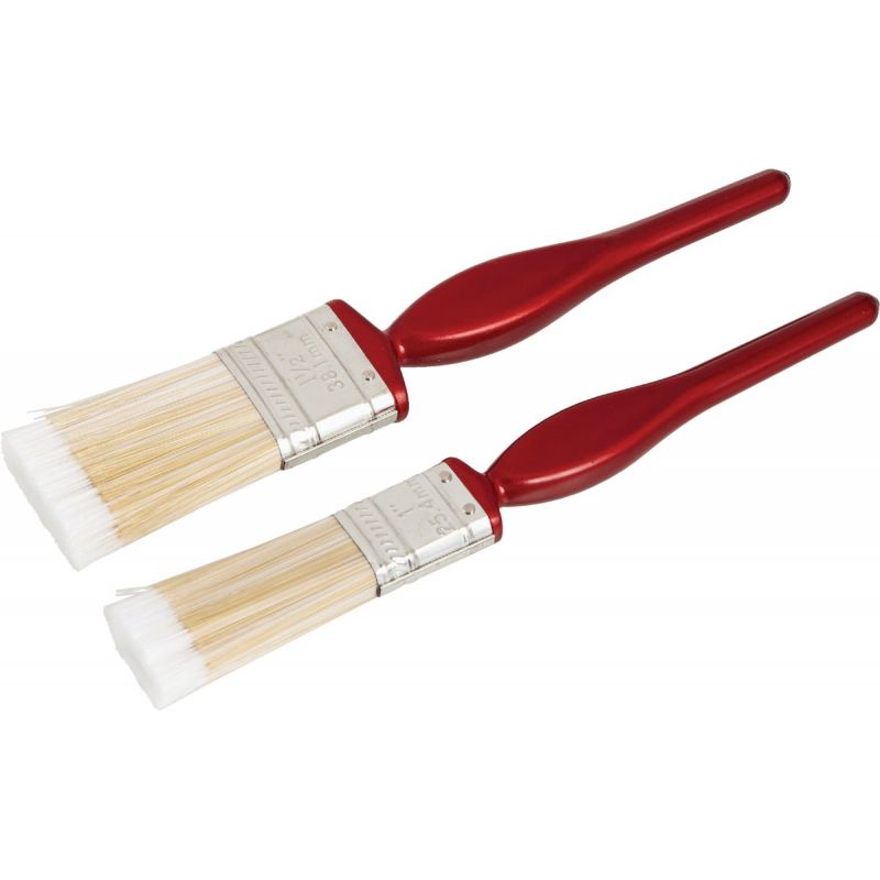 Smart Savers 2-Piece Polyester Assorted Paint Brush Set (Pack of 12)