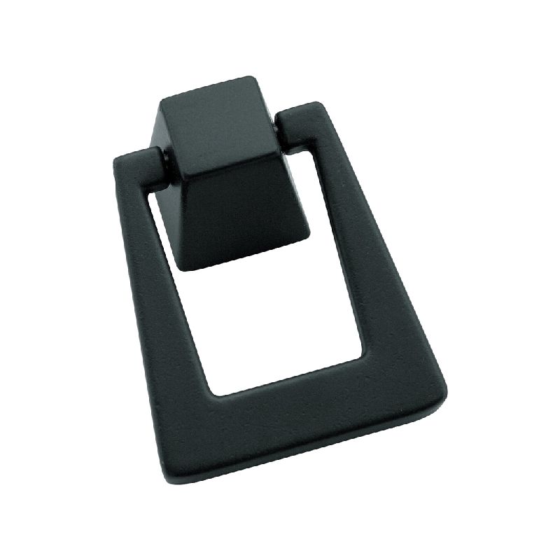 Amerock Blackrock Series BP55274BBR Pendant Cabinet Pull, 5/8 in Projection, Zinc, Bronze 1-13/16 In L, Black, Eclectic