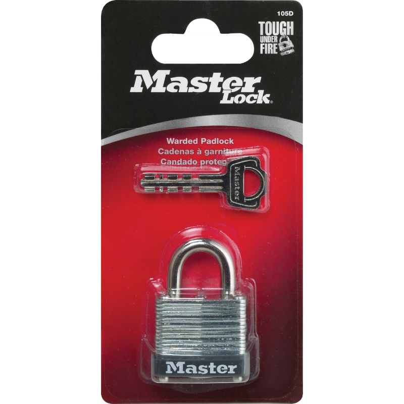 Master Lock Locking Lever Warded Keyed Padlock