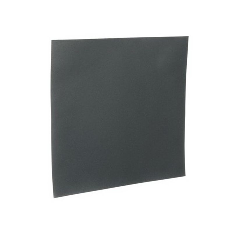 3M Wetordry 99421NA Sandpaper, 11 in L, 9 in W, Extra Fine, 320 Grit, Silicon Carbide Abrasive, Paper Backing Black