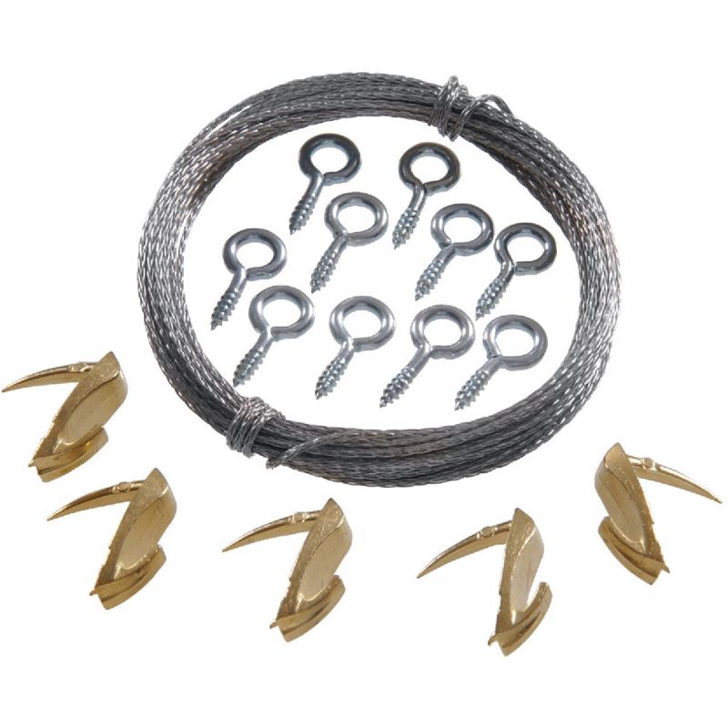 Hillman Anchor Wire Wallbiter Picture Hanging Kit 15 Lb.