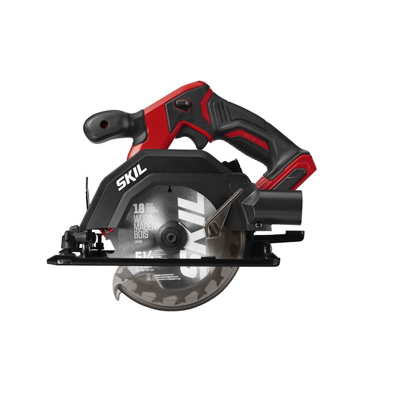 Genesis GLCS2055A 20-Volt Li-Ion 5-1/2-In. Circular Saw with Charger, Rip  Guide, and Blade 