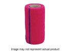 SyrFlex TA3400PINP-4PK Cohesive Flexible Bandage, 5 yd L, 4 in W, Fabric Bandage, Pink Pink