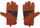 Milwaukee Goatskin Leather Work Gloves L, Brown &amp; Black