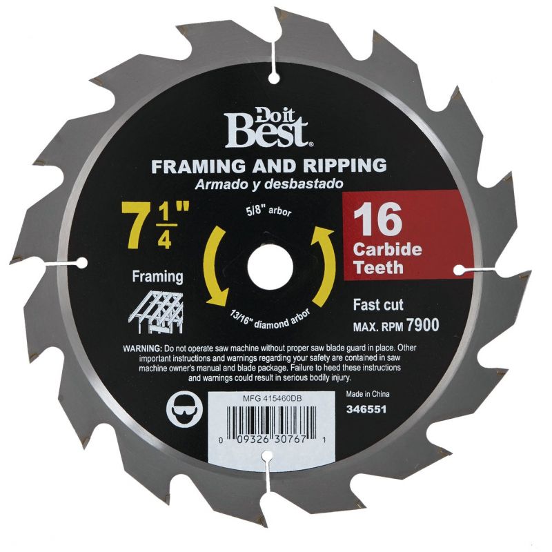 Do it Best Circular Saw Blade (Pack of 10)