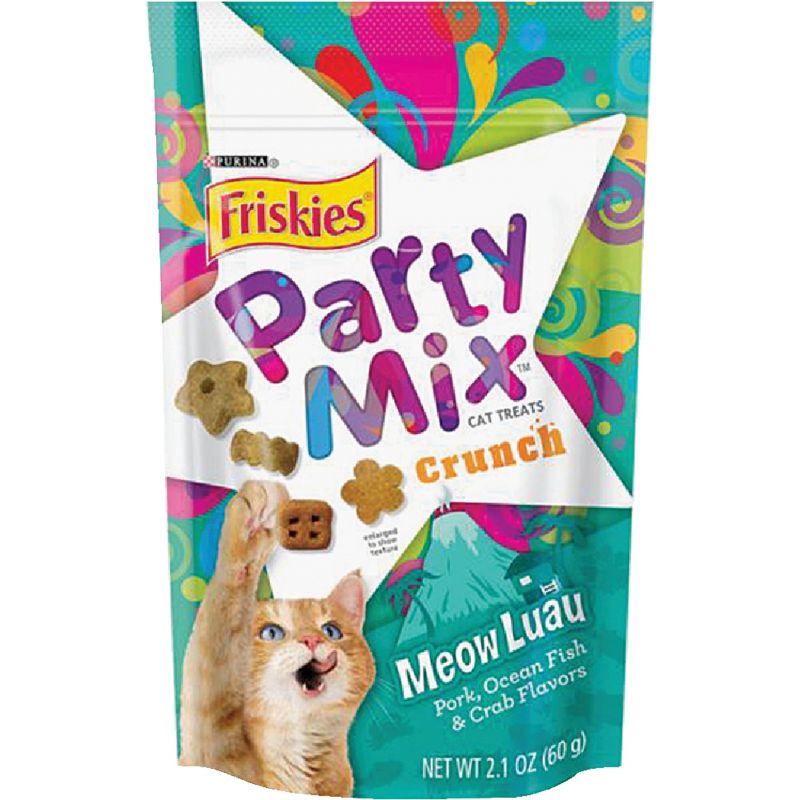 Purina Party Mix Crunch Cat Treat 2.1 Oz.