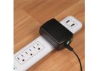 Prime Wire &amp; Cable Surge Protector Strip With USB Charger White, 15