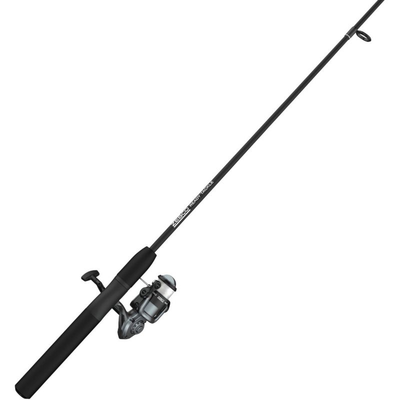 Zebco Ready Tackle Spinning Reel and Fishing Rod Combo, Includes Tackle