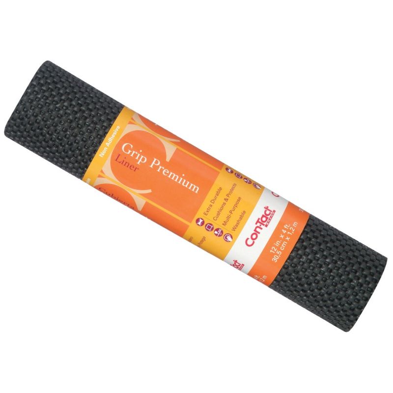 Con-Tact Grip Premium Non-Adhesive Shelf Liner Black