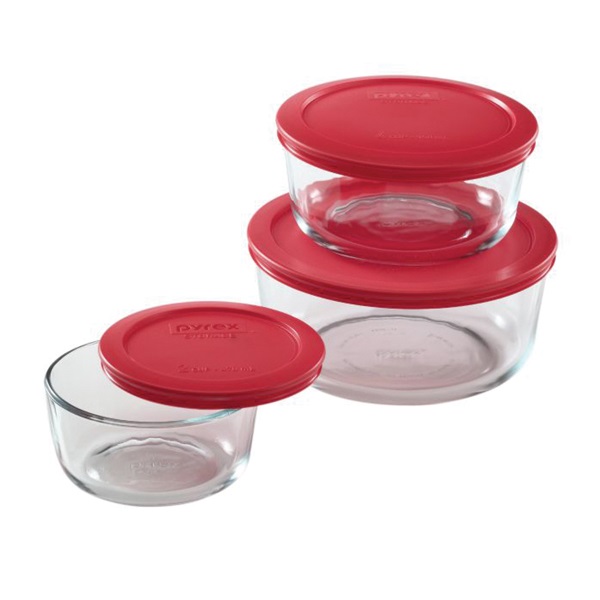 Snapware 1109306 Food Container, 4 Cups Capacity, Glass