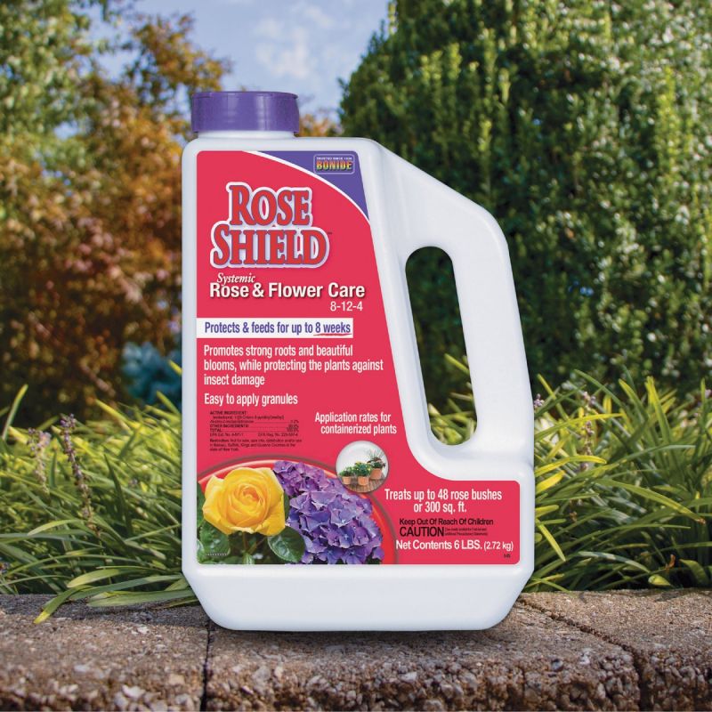 Bonide Rose Shield Dry Plant Food with Insect Protection 6 Lb.