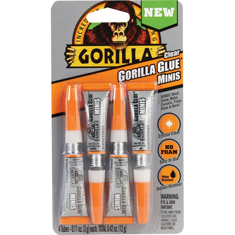 Gorilla Clear All-Purpose Glue 0.42 Oz., Clear