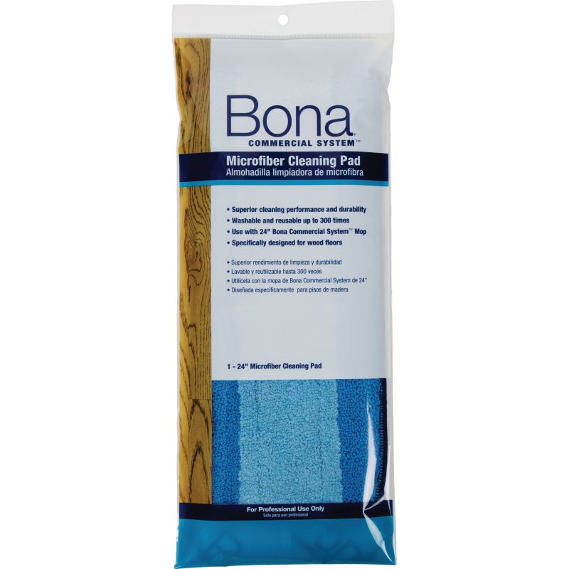 Bona Commercial System Microfiber Cleaning Pad Mop Refill