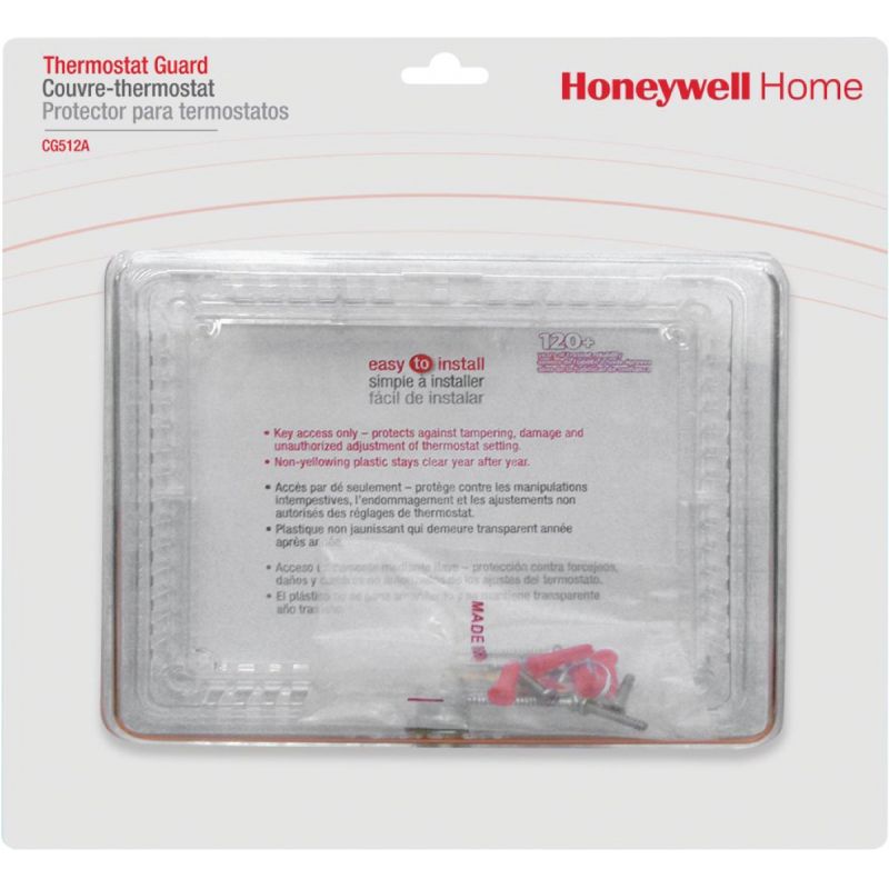 Honeywell Home Locking Thermostat Guard Clear