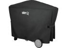 Weber Q 2000 Series With Q Cart &amp; 3000 Series 56 In. Grill Cover Black