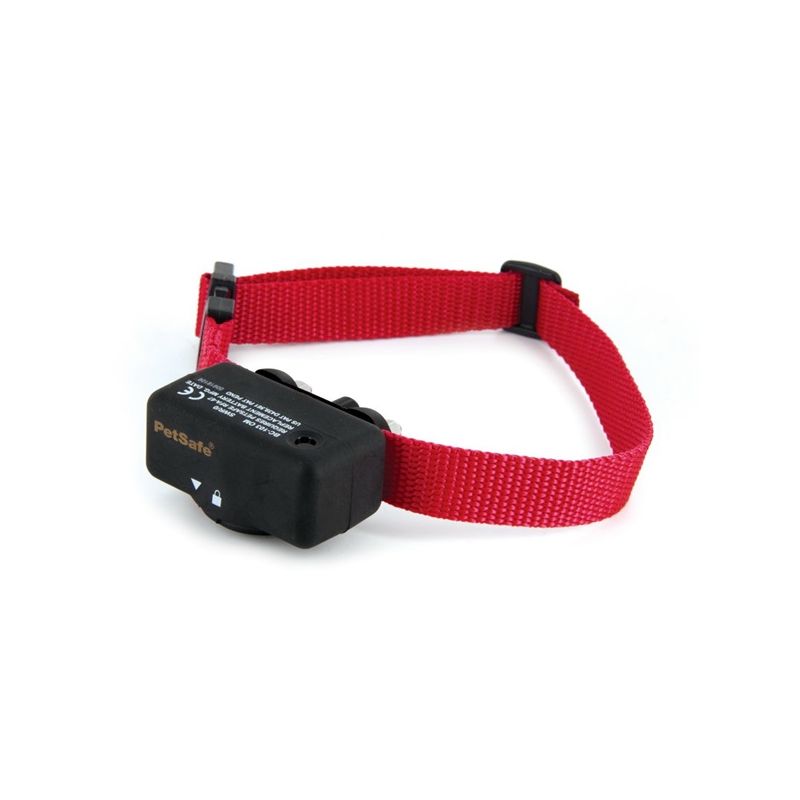 PetSafe PBC-102 Bark Control Collar, Battery, Nylon/Plastic, Red Red