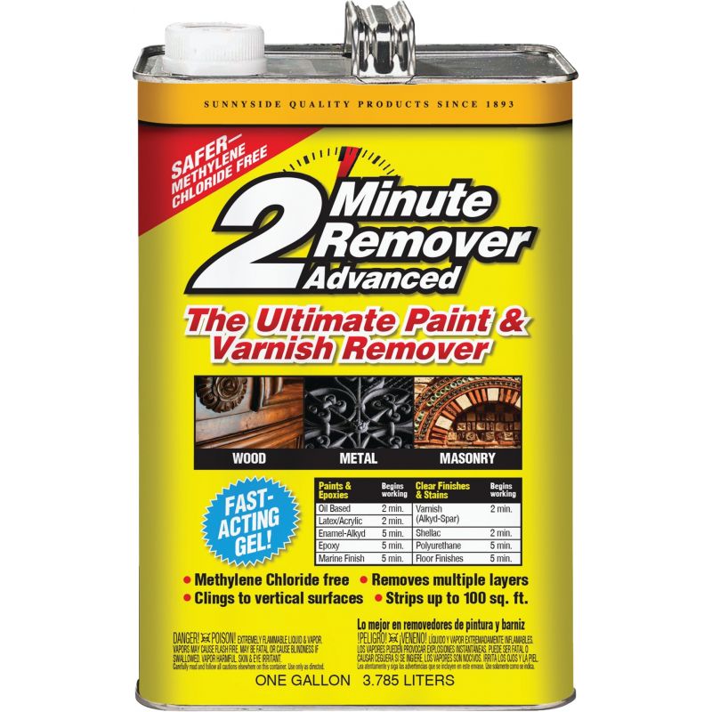 Sunnyside 2 Minute Remover Advanced Paint &amp; Varnish Stripper 1 Gal. (Pack of 2)