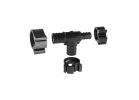 Flair-It PEXLOCK 30825 Reducing Pipe Tee with Clamp, 3/4 x 1/2 x 3/4 in, 100 psi Pressure
