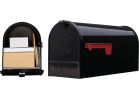 Gibraltar Elite Large Series Post Mount Mailbox Large, Black