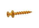 National Hardware Bear Claw N260-134 Hangers, 30 lb in Drywall, 100 lb in Stud, Steel, Zinc, Gold, 3/16 in Projection Gold