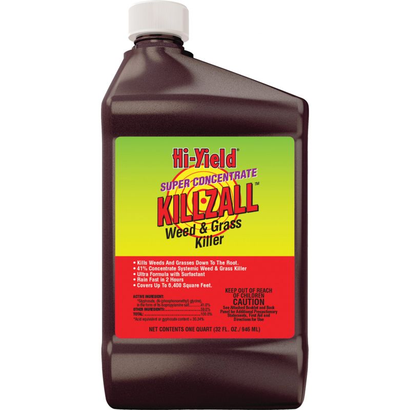 Hi-Yield Killzall Weed &amp; Grass Killer 32 Oz., Pourable