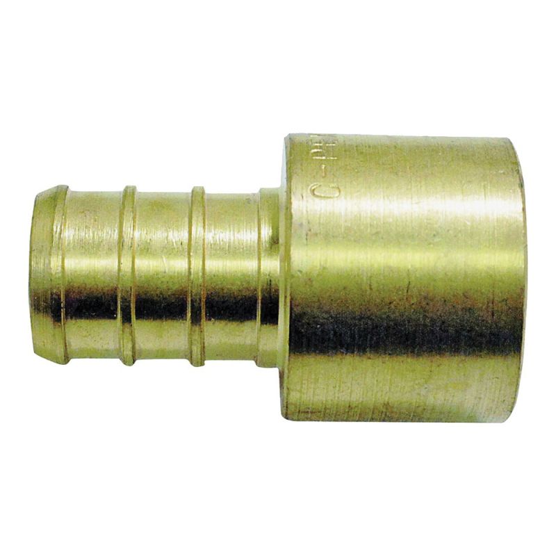 Apollo CPXFS1212 Pipe Adapter, 1/2 in, PEX x Female Solder, Brass (Pack of 20)
