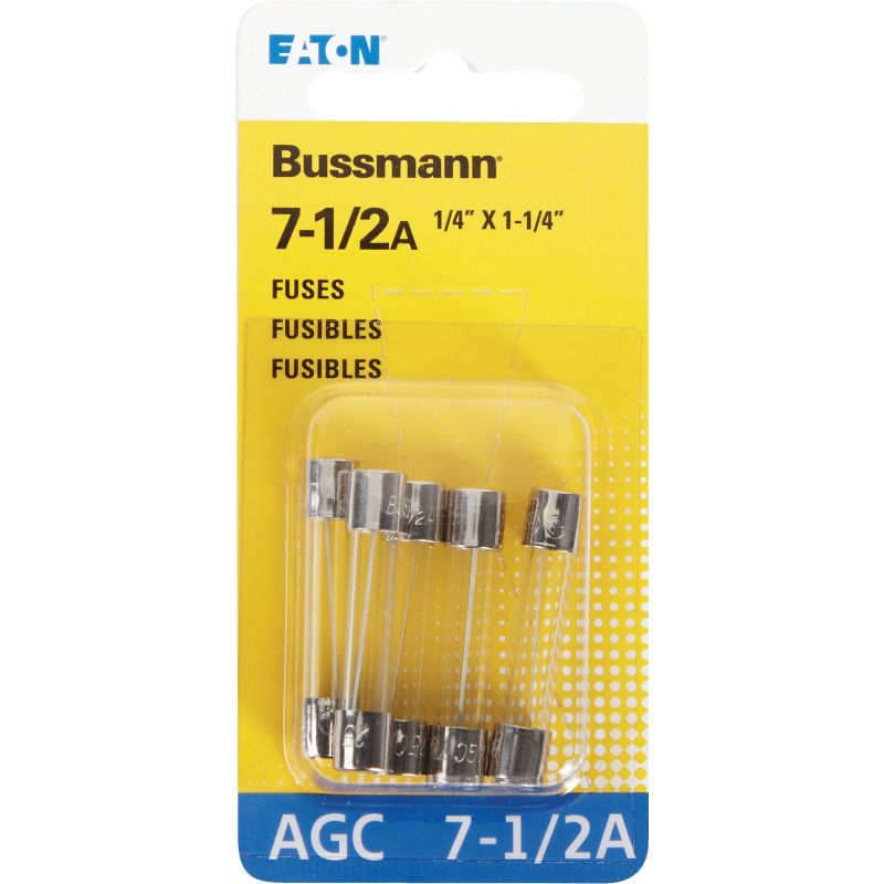 Bussmann Glass Tube Automotive Fuse Clear, 7-1/2