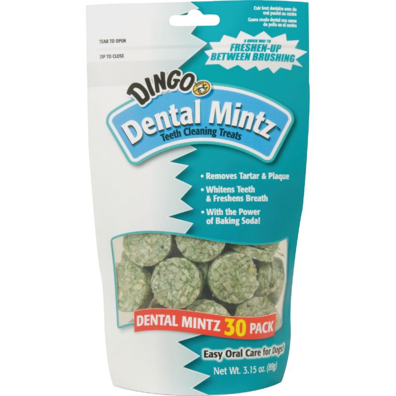 Dingo Dental Mintz Dog Treat 30-Pack