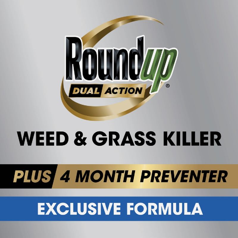 Roundup Dual Action Weed &amp; Grass Killer 1.33 Gal., Wand Sprayer