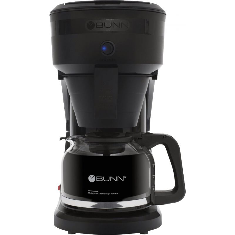 Bunn SBS 10 Cup Coffee Maker 10 Cup, Black/Black Chrome