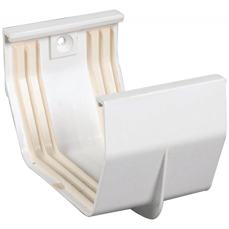 Amerimax Contemporary Gutter Connector White