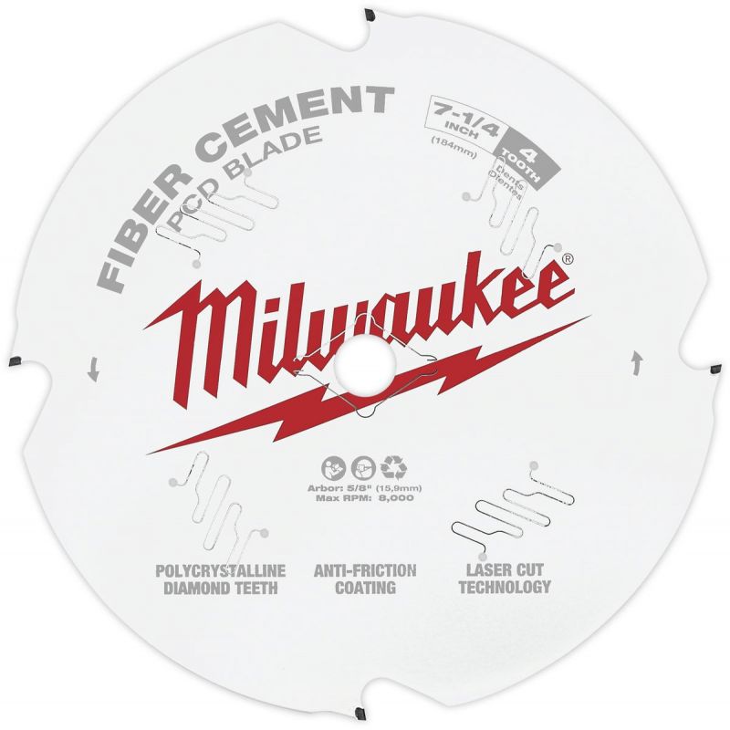 Milwaukee Fiber Cement PCD Circular Saw Blade