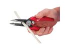Milwaukee 48-22-3079 Wire Plier, 7-3/4 in OAL, 1-1/2 in Jaw Opening, Black/Red Handle, Durable Grips Handle