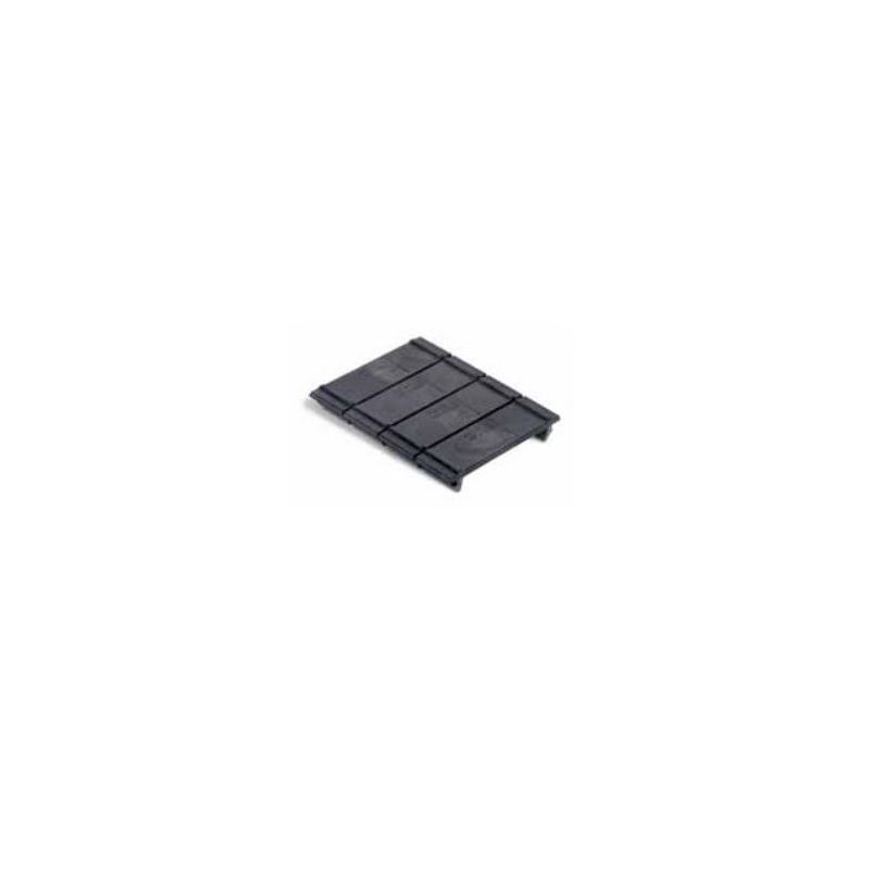 Square D Stab-lok PF1CP Filler Plate, 4-1/2 in L, Plastic, Black, For: Stab-lok Federal Pioneer circuit breakers Black
