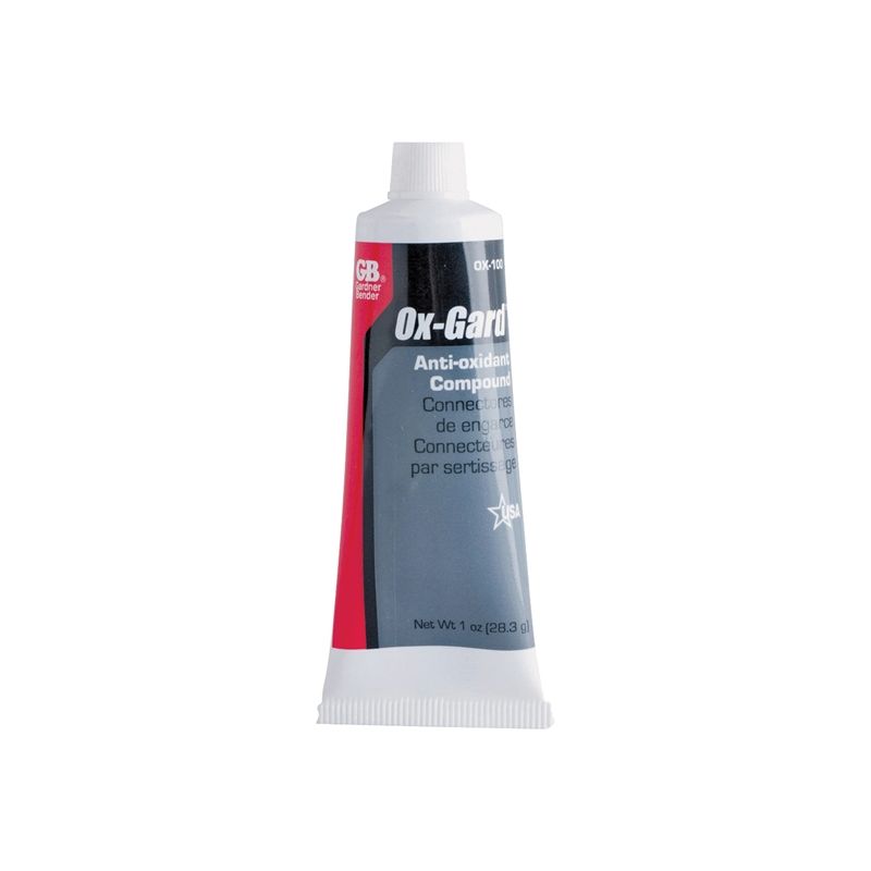 Gardner Bender OX-100B Anti-Oxidant Compound, Charcoal Paste, 1 oz Tube Gray