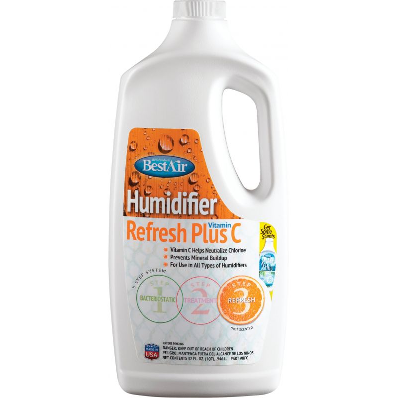 BestAir Refresh Plus Vitamin C Liquid Humidifier Treatment 32 Oz.