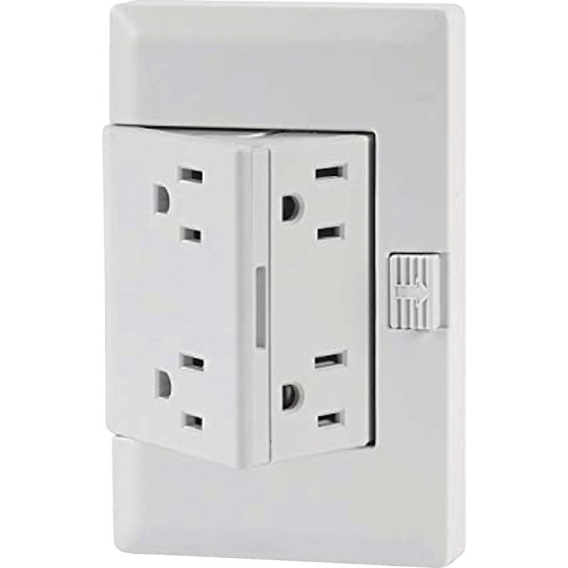 theOUTlet Permanent Outlet Extender White, 15