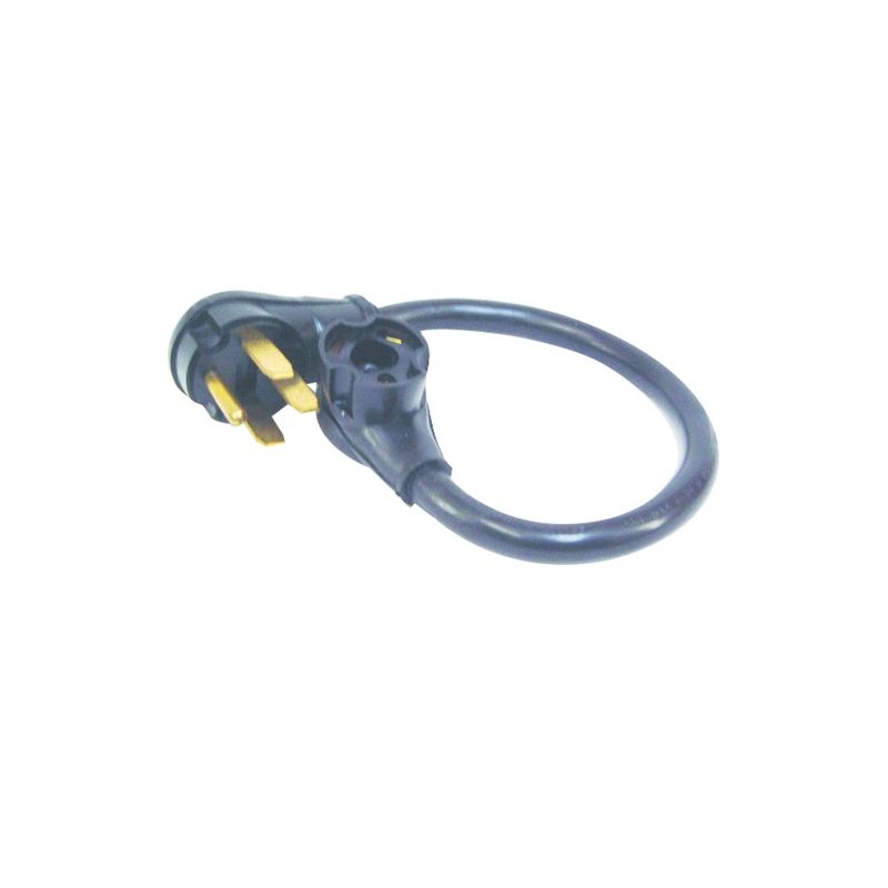 US Hardware RV-346B Adapter, 50 A Female, 30 A Male, 120 V, Female, Male, 10 AWG Cable