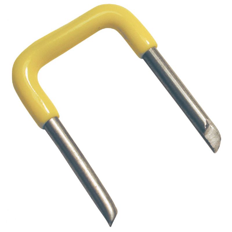 Gardner Bender Insulated Cable Staple 1 In. X 1/2 In., Yellow