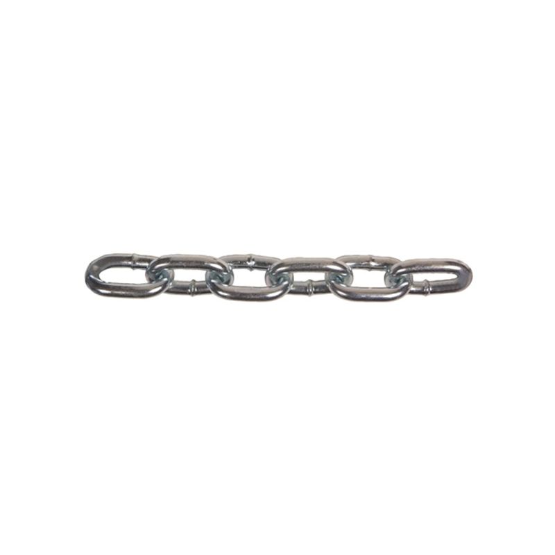 Ben-Mor 51001 Proof Coil Chain, 65 ft L, 30 Grade, Carbon Steel, Zinc