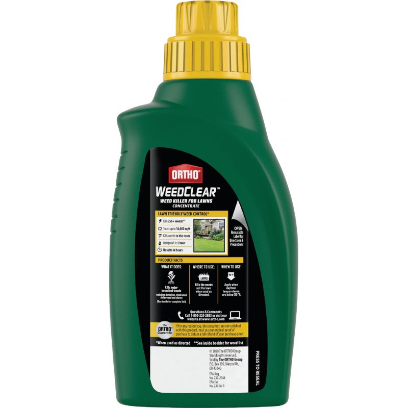 Ortho WeedClear Lawn Weed Killer 32 Oz., Pourable